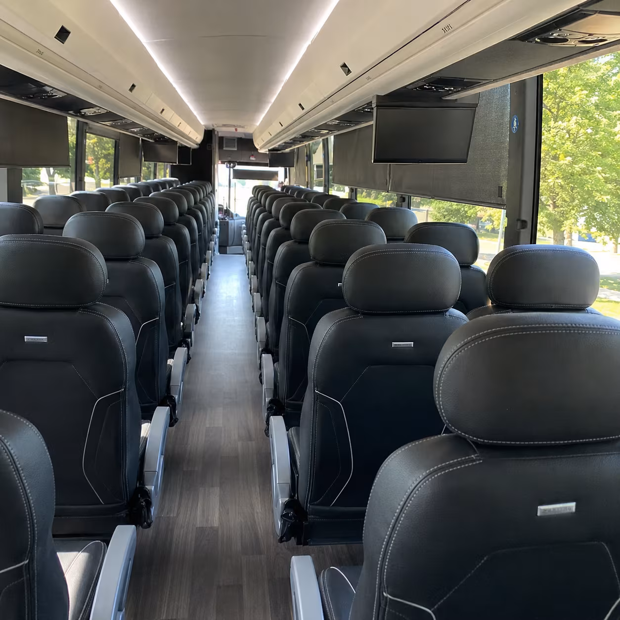 charter bus rentals to eastern iowa airport cid in cedar rapids