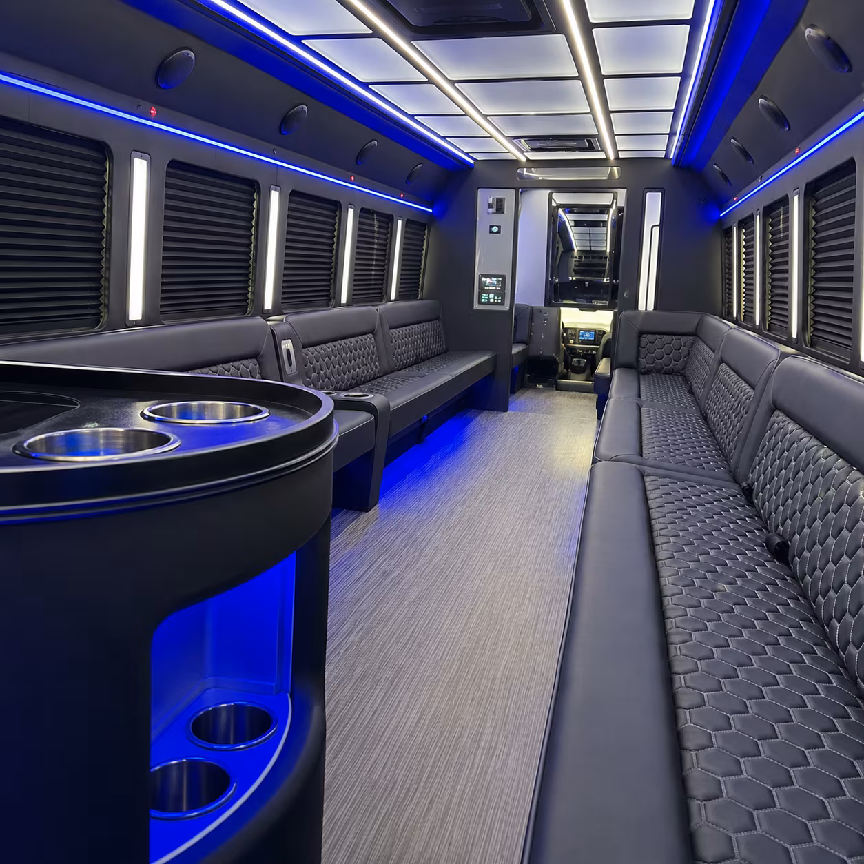 waterloo party bus rentals inside