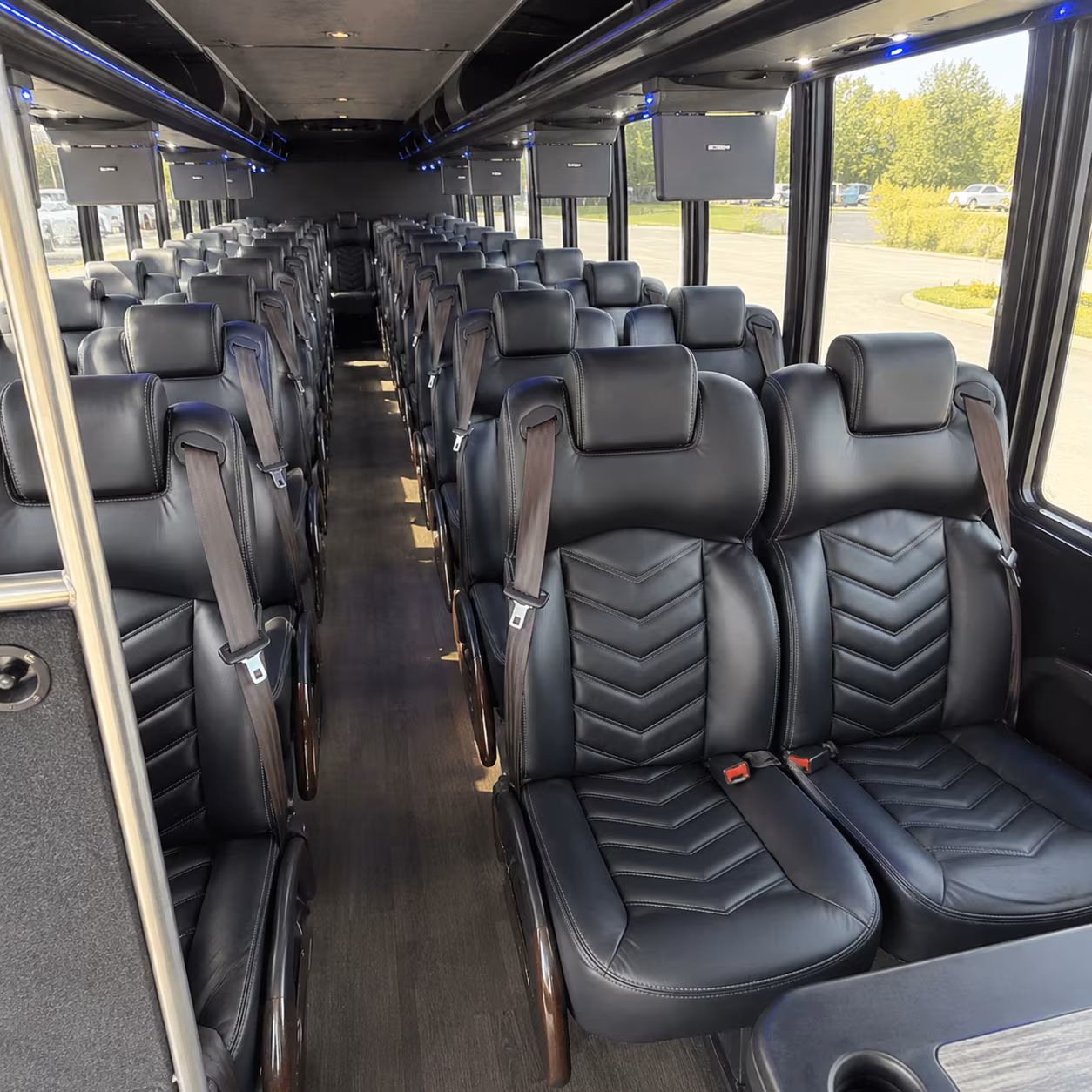 waterloo religious group transportation onboard seating